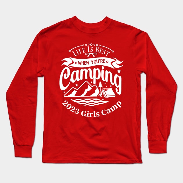 Girls Camp LDS Mormon Young Women Cute Summer Long Sleeve T-Shirt by MalibuSun